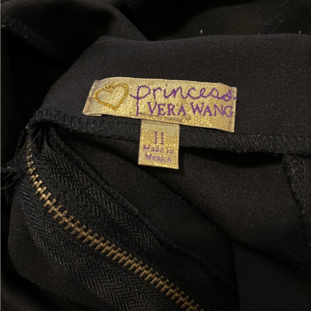 Princess Vera Wang Black A-line Flare Mini Skirt - Size 11 - Picture 6 of 10